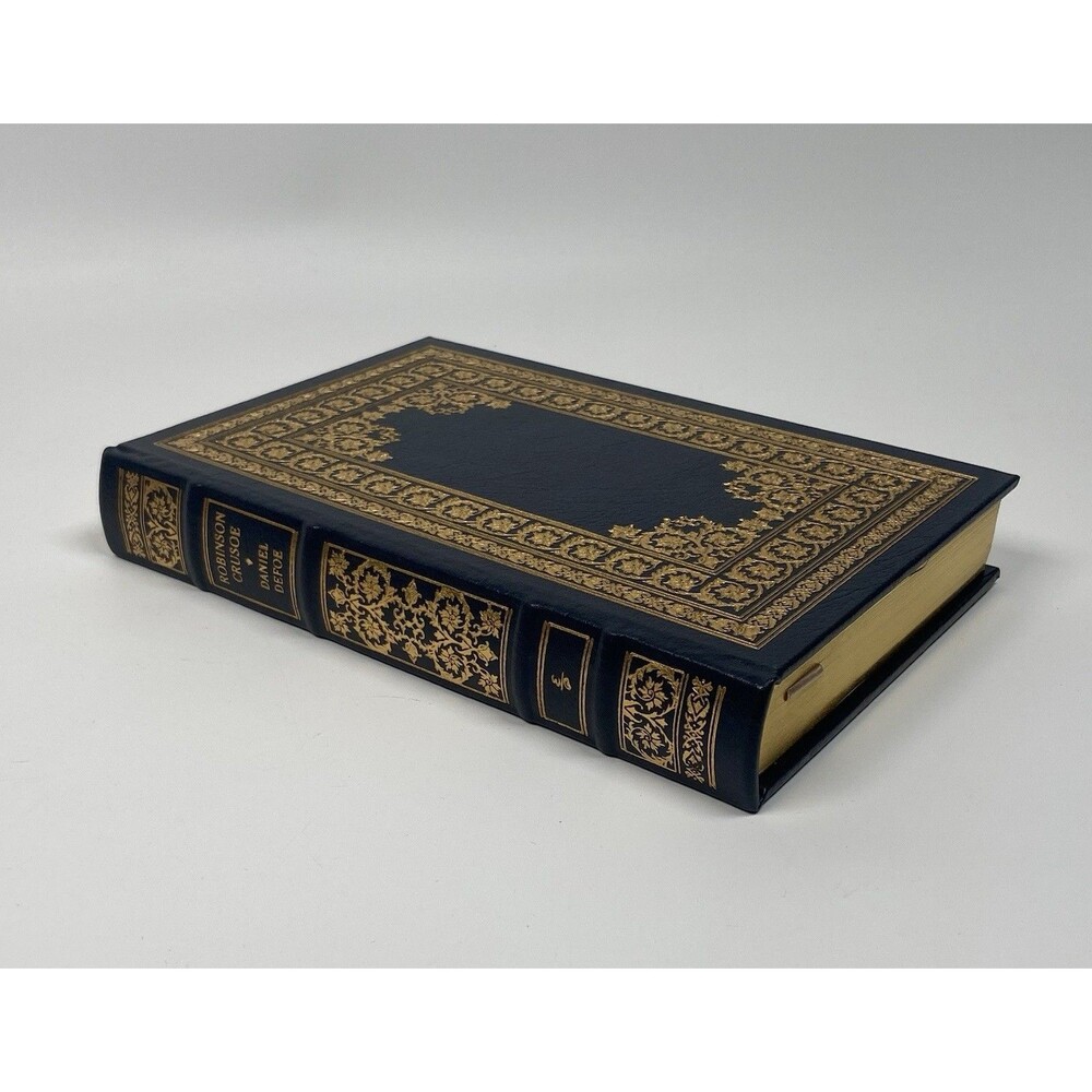 Easton Press Robinson Crusoe Daniel Defoe 100 Greatest Gold Gilt Pages Leather